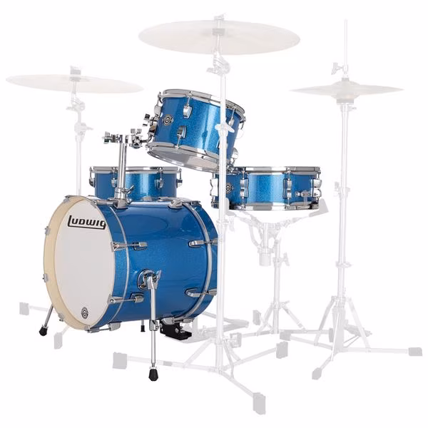 Ludwig Breakbeats Blue Sparkle - Bicí souprava