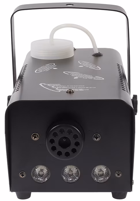 Flash FLM-600 MINI FOG MACHINE + RED - Výrobník mlhy s LED