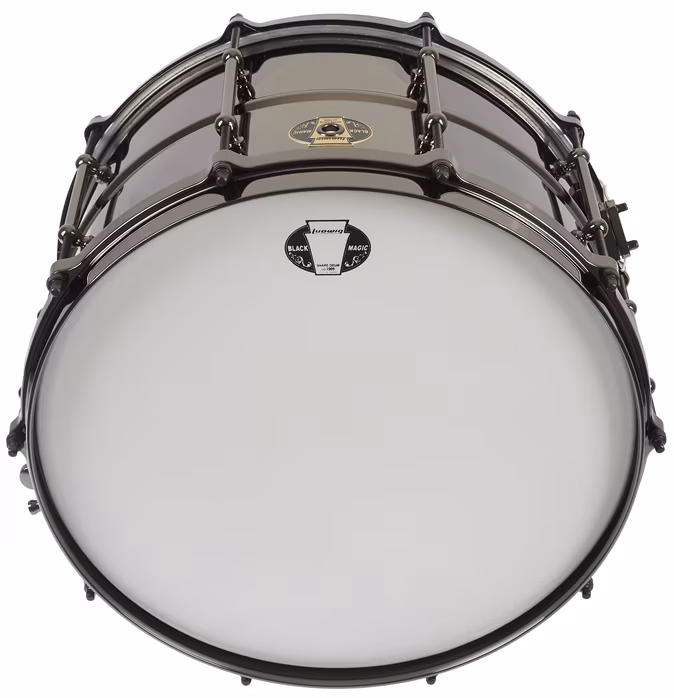 Ludwig 14" x 8" Black Magic w Black Nickel HW LW0814DIR - Snare bubínek