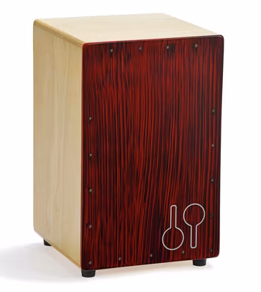 Sonor Mosquito Red Black Stripes Cajon - Cajon