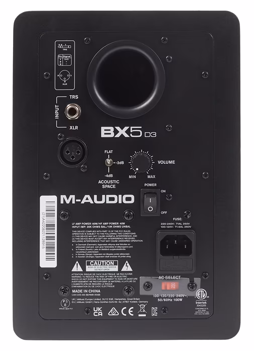 M-Audio BX5 D3 Single - Aktivní studiový monitor
