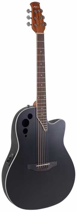 Applause AE44II Mid Cutaway Black Satin - Elektroakustická kytara
