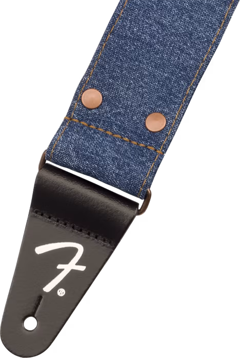 Fender Wrangler Denim Strap Indigo - Kytarový popruh