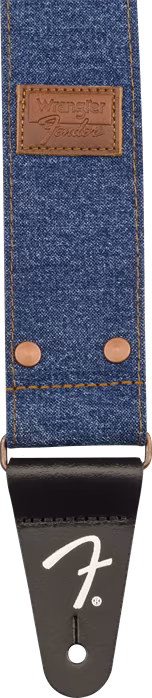 Fender Wrangler Denim Strap Indigo - Kytarový popruh
