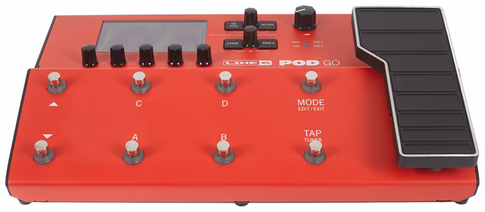 Line 6 POD GO Limited Edition Red - Kytarový multiefekt