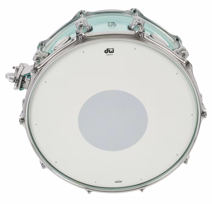DW 14" x 6,5" Design Acrylic Sea Glass Snare Drum - Snare bubínek