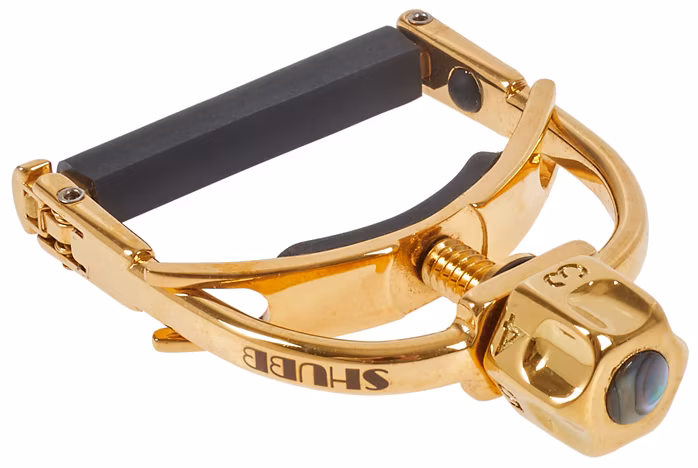 Shubb F5 FineTune Royale Capo Banjo Gold - Kapodastr
