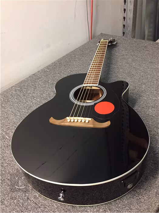 Fender FA-135CE Concert WN BK (použité) - Elektroakustická kytara