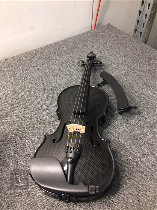 Glasser CC Violin Acoustic Electric Black (použité) - Elektroakustické housle