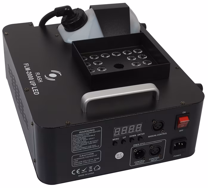 Flash FLZ-2000 Fog Machine UP LED +RE - Výrobník mlhy