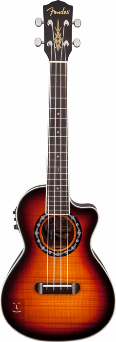 Fender T-Bucket Tenor Uke 3CS - Elektroakustické ukulele
