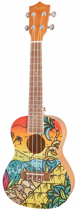 Bamboo Hot Caribean 23 - Akustické ukulele