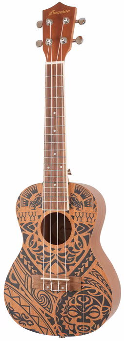 Bamboo U-23 Tribal-SP - Akustické ukulele