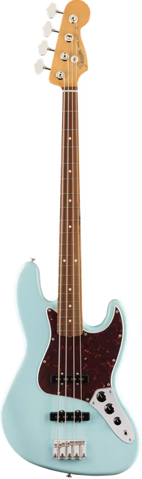 Fender Vintera '60s Jazz Bass®, Pau Ferro Fingerboard, Daphne Blue - Elektrická baskytara