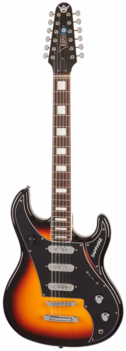 Rapier Saffire 12 Sunburst - Dvanáctistrunná elektrická kytara