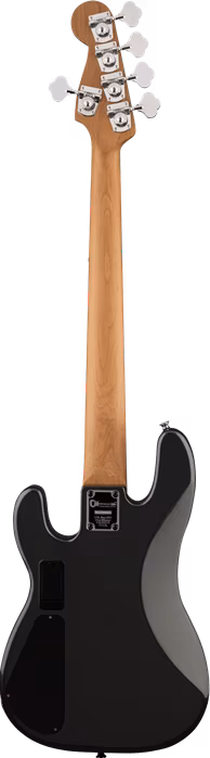 Charvel PM BASS SD PJ V MET BLK (rozbalené) - Elektrická baskytara