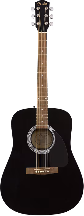 Fender FA-115 Dreadnought Pack BK WN - Akustický kytarový komplet