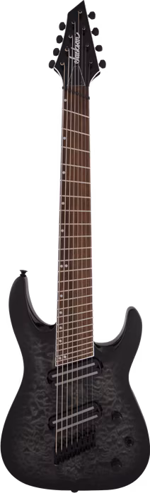 Jackson X Series Soloist Arch Top SLATX8Q MS LRL TBLB - Elektrická osmistrunná kytara