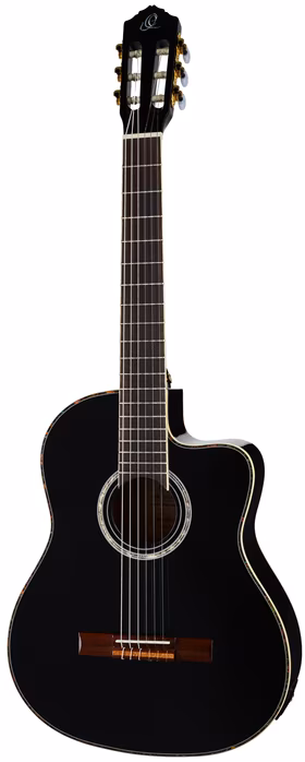 Ortega RCE141BK - Klasická elektroakustická kytara
