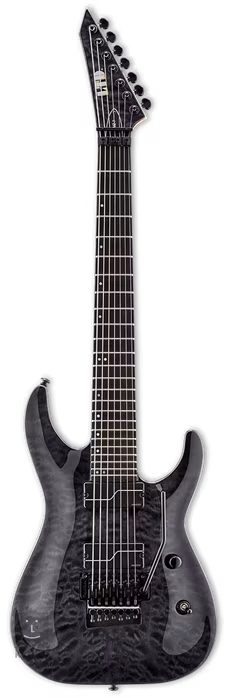 ESP LTD BUZ-7QM STBLK - Elektrická sedmistrunná kytara