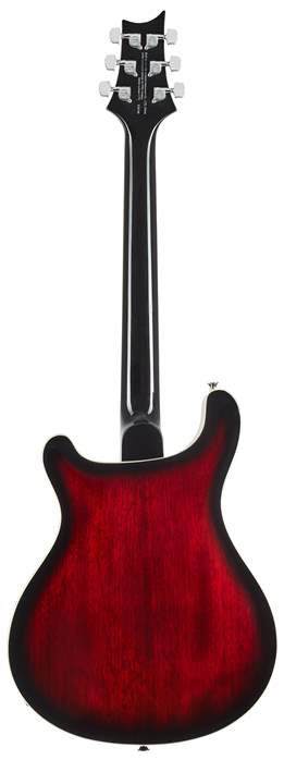 PRS SE Hollowbody Standard Fire Red Burst (použité) - Semiakustická kytara