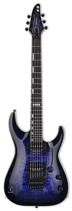 ESP E-II Horizon QM FR RDB - Elektrická kytara