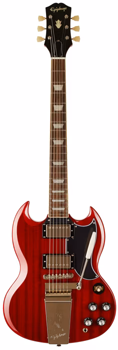 Epiphone SG Standard 61 Maestro Vibrola Vintage Cherry - Elektrická kytara