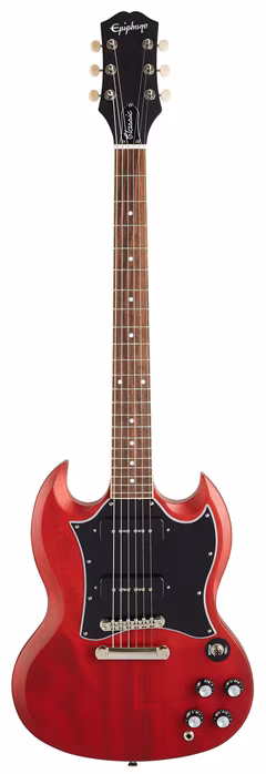 Epiphone SG Classic Worn P-90s Worn Cherry - Elektrická kytara
