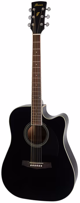 Ibanez PF15ECE Black - Elektroakustická kytara