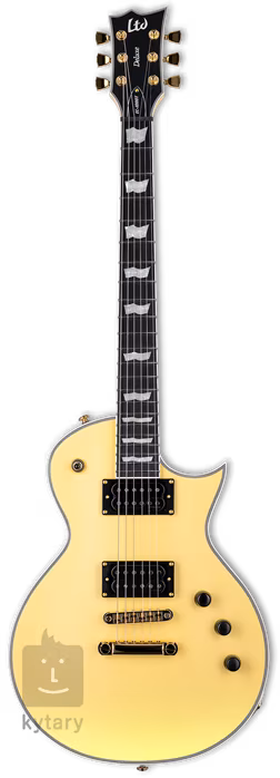 ESP LTD EC-1000T CTM Vintage Gold Satin - Elektrická kytara