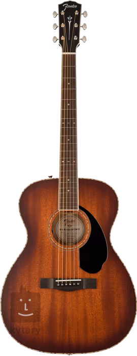 Fender PO-220E Orchestra All Mahogany OV ACB (rozbalené) - Elektroakustická kytara