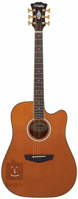 D'Angelico Bowery Dreadnought CE Vintage Natural - Elektroakustická kytara