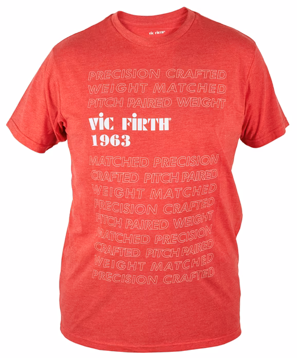 Vic Firth 1967 Red Graphic Tee 2XL - Tričko