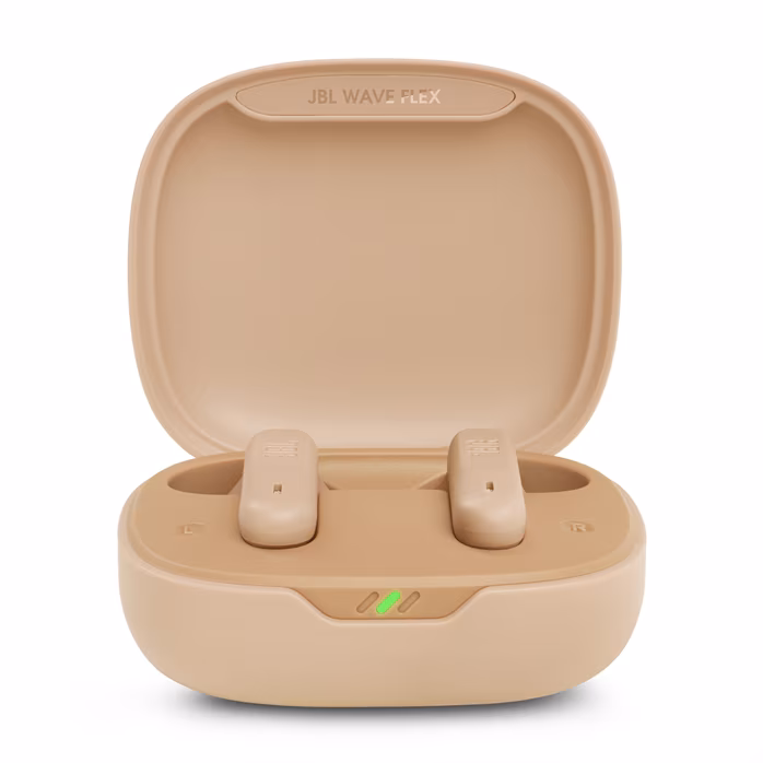 JBL Wave Flex Beige - Bezdrátová sluchátka