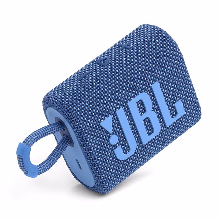 JBL GO3 ECO Blue - Bezdrátový přenosný reproduktor