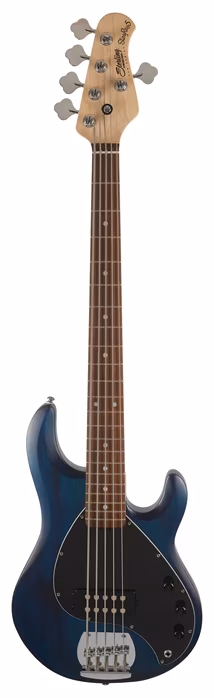 Sterling by Music Man SUB StingRay5 Trans Blue Satin (rozbalené) - Elektrická baskytara