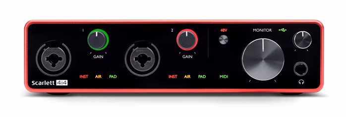 Focusrite Scarlett 4i4 3rd Gen - USB zvuková karta