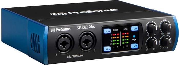 PreSonus Studio 26c - USB zvuková karta