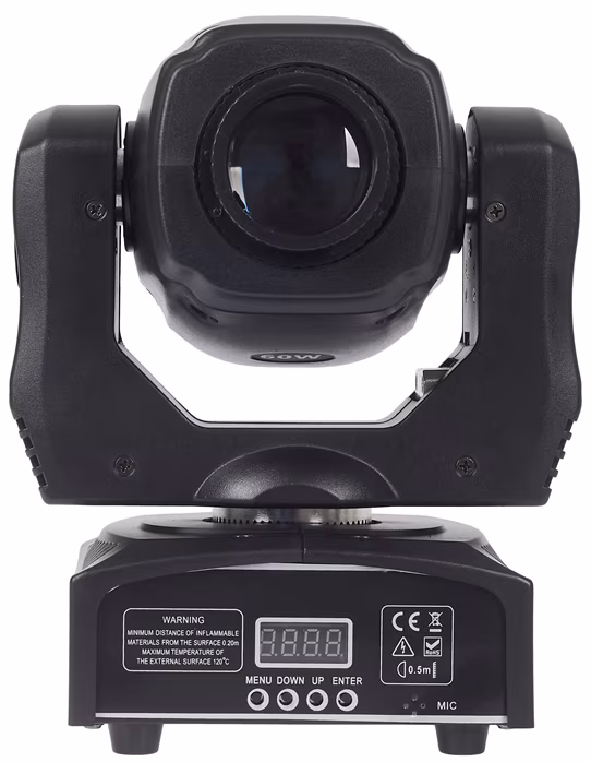 Flash LED MOVING HEAD 60W SPOT - Inteligentní hlava