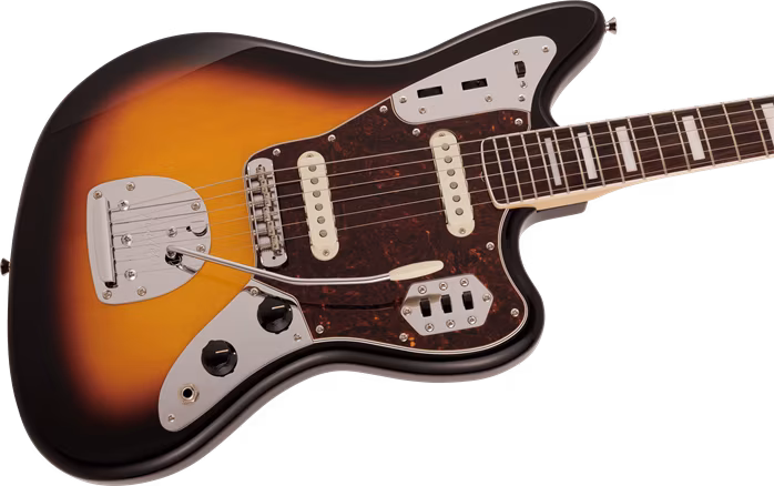 Fender 2023 Collection Made in Japan Traditional Late 60s Jaguar RW 3CSB - Elektrická kytara