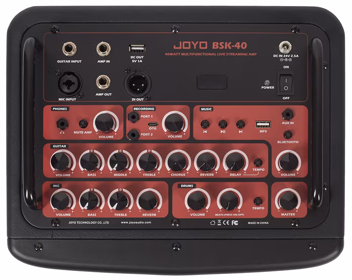 Joyo BSK-40 BL - Kombo pro akustické nástroje