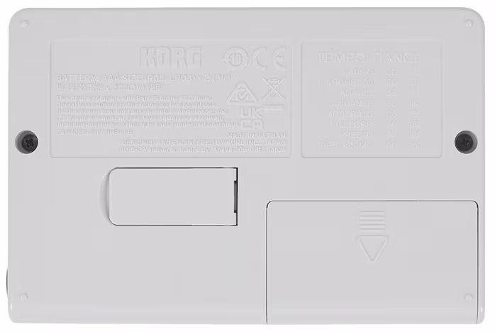 Korg TM-60C WH - Ladička s metronomem