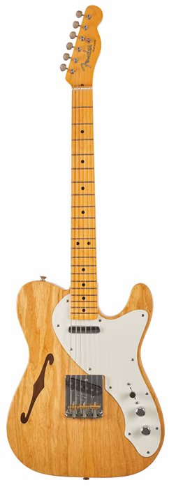 Fender Custom Shop 50s Nocaster Thinline NOS Aged Natural - Elektrická kytara