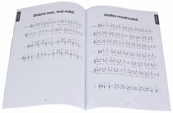 Frontman Kalimba Zpěvník 2. díl (použité) - Škola hry na kalimbu