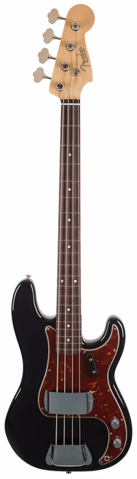 Fender Custom Shop 60 Precision Bass Time Capsule RW Black - Elektrická baskytara