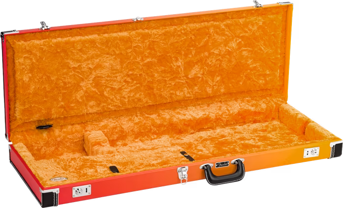 Fender Ombré Strat/Tele Case Tequila Sunrise - Kufr pro elektrickou kytaru
