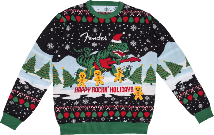 Fender 2023 Ugly Christmas Sweater Multi XXL - Svetr
