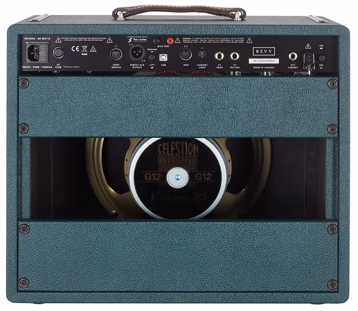 Revv D25 Emerald Green - Kytarové lampové kombo