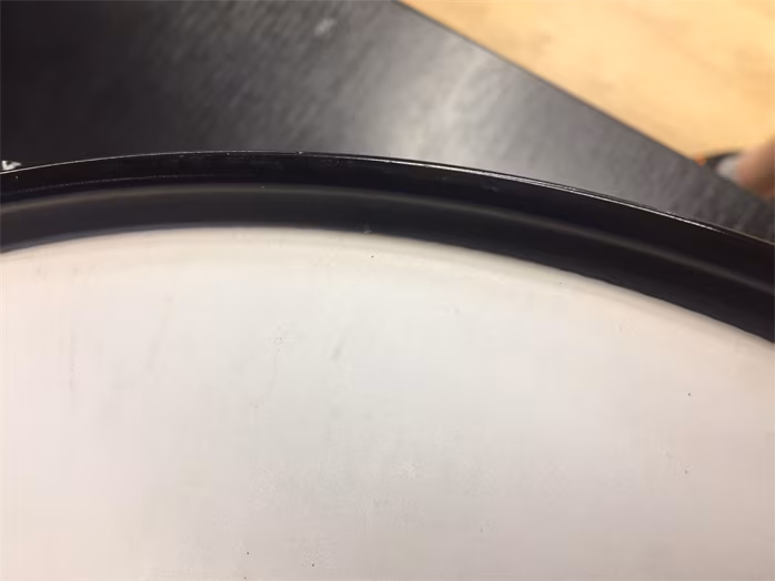 Tama 14" x 6,5" Woodworks Black Oak Wrap Snare Drum (použité) - Snare bubínek