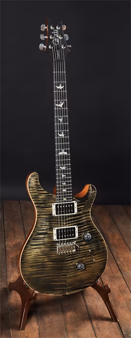 PRS 2017 Custom 24 Top 10 Pattern Thin Charcoal - Elektrická kytara